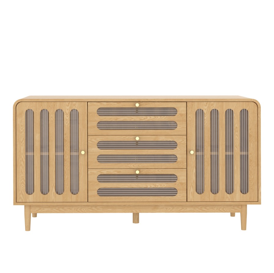 Lumigrain 2 Door 3 Drawer Cabinet